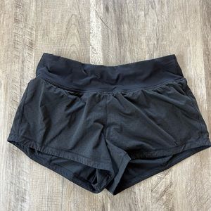 Womens lululemon shorts. 4 inch with liner. Not sure what style these are.